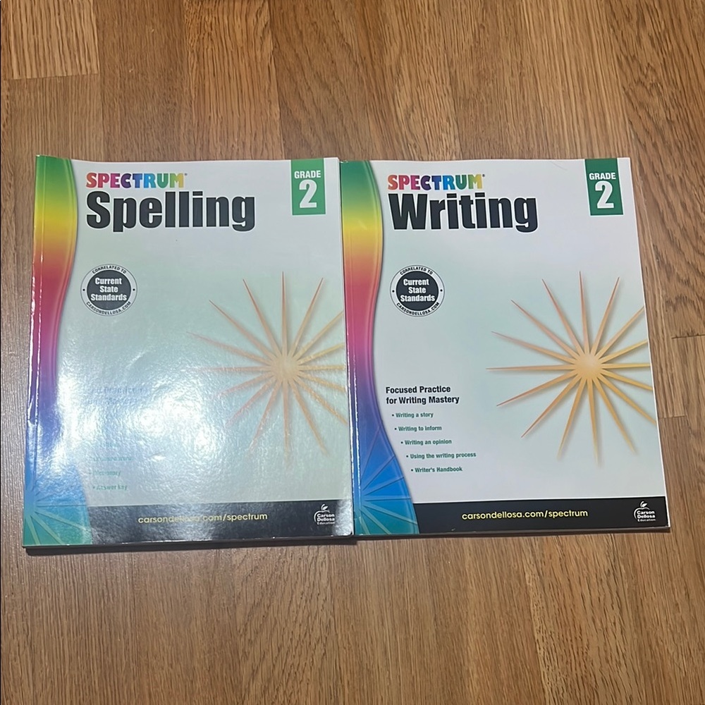 Spectrum workbooks grade 2